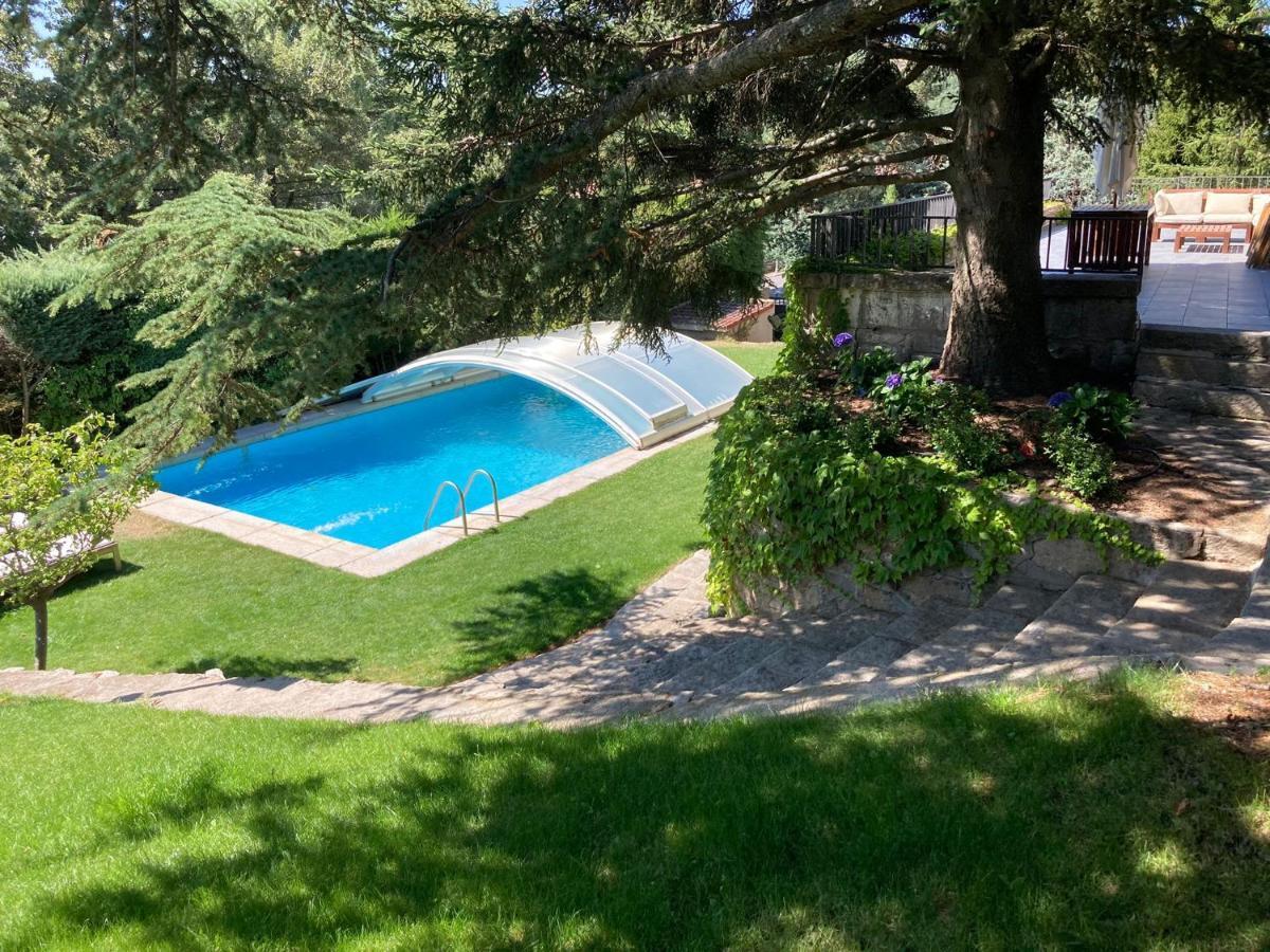 Gran chalet con piscina en Navacerrada Exterior foto